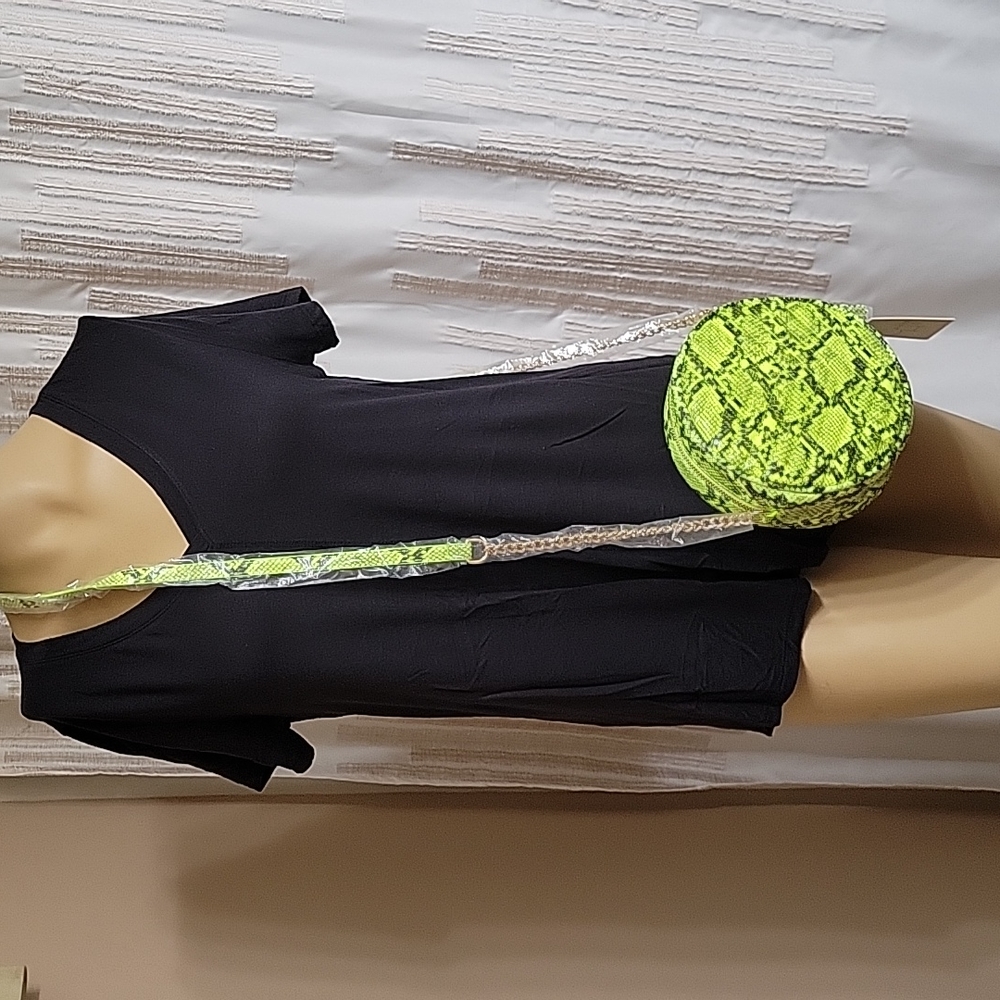 Carolyn Hill Neon Snake Purse! NWT!